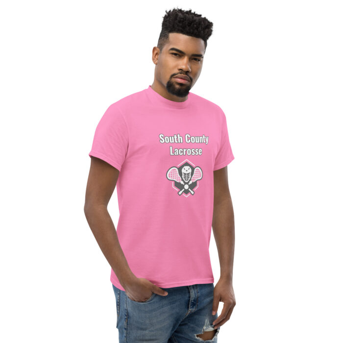 Pink Men's classic tee - Image 4