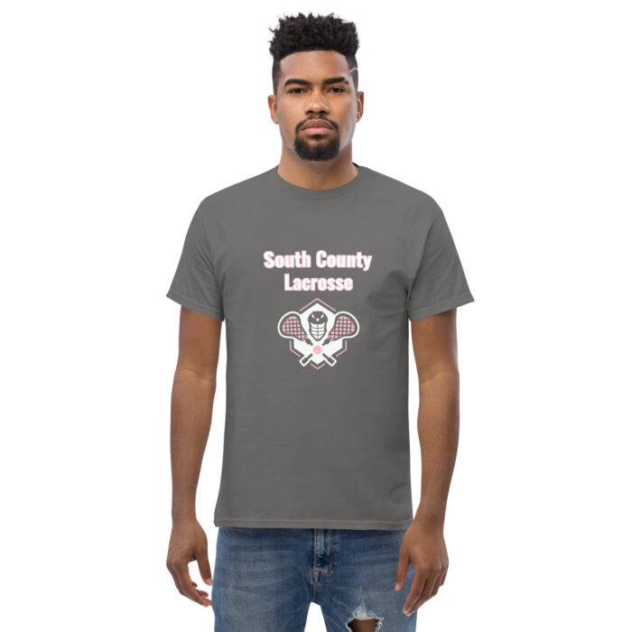 Grey Men's classic tee - Image 4